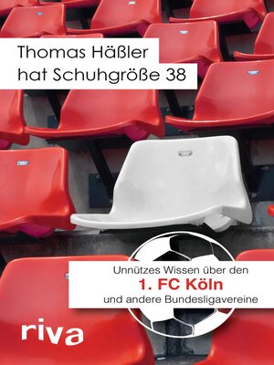 cover image of Thomas Häßler hat Schuhgröße 38